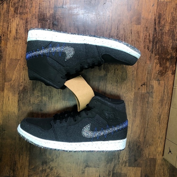 Air Jordan 1 Mid \'Crater\' Sz Various DM3529-001 main image 5